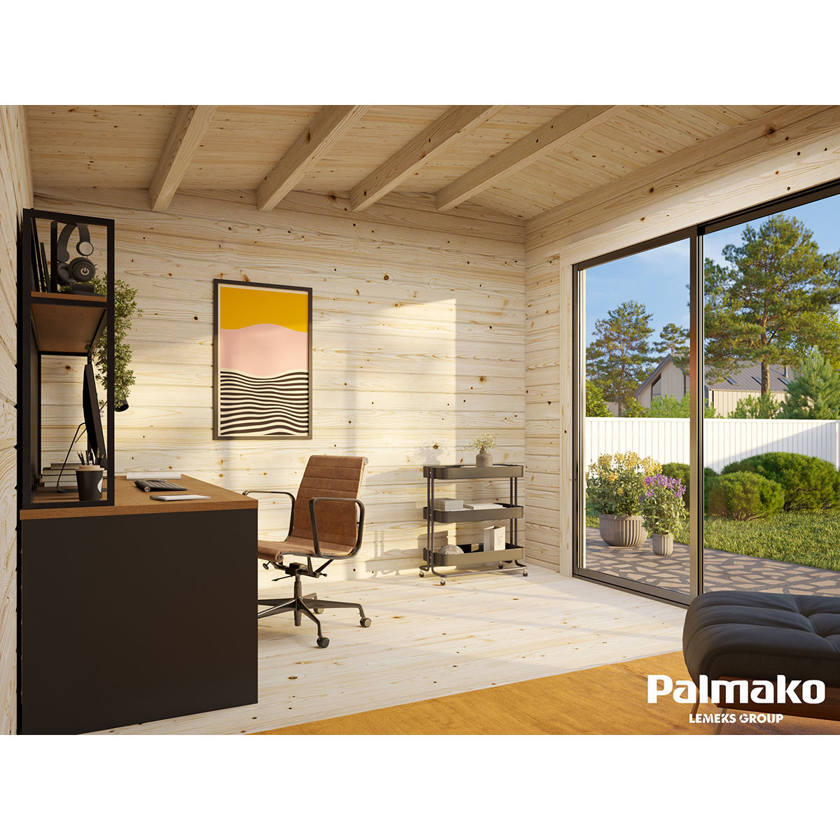 Stuga Palmako Ines 11,7 m2 (inv. 11,1 m2)