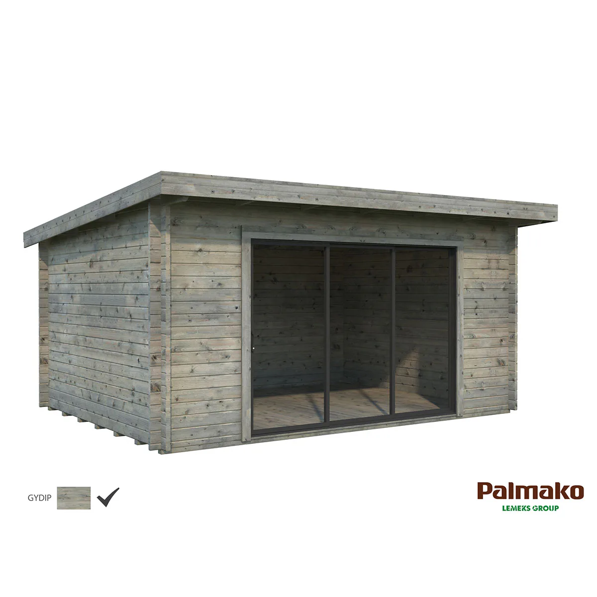 Stuga Palmako Lea 14,9 m2 (inv. 14,2 m2)