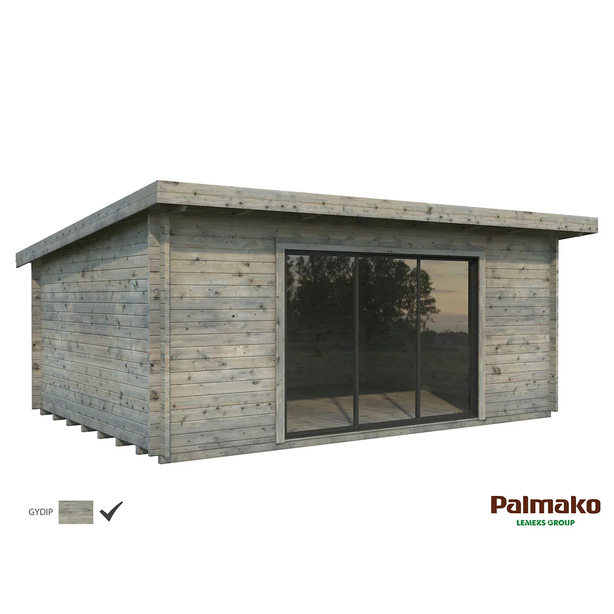 Stuga Palmako Lea 20,1 m2 (inv. 19,4 m2)