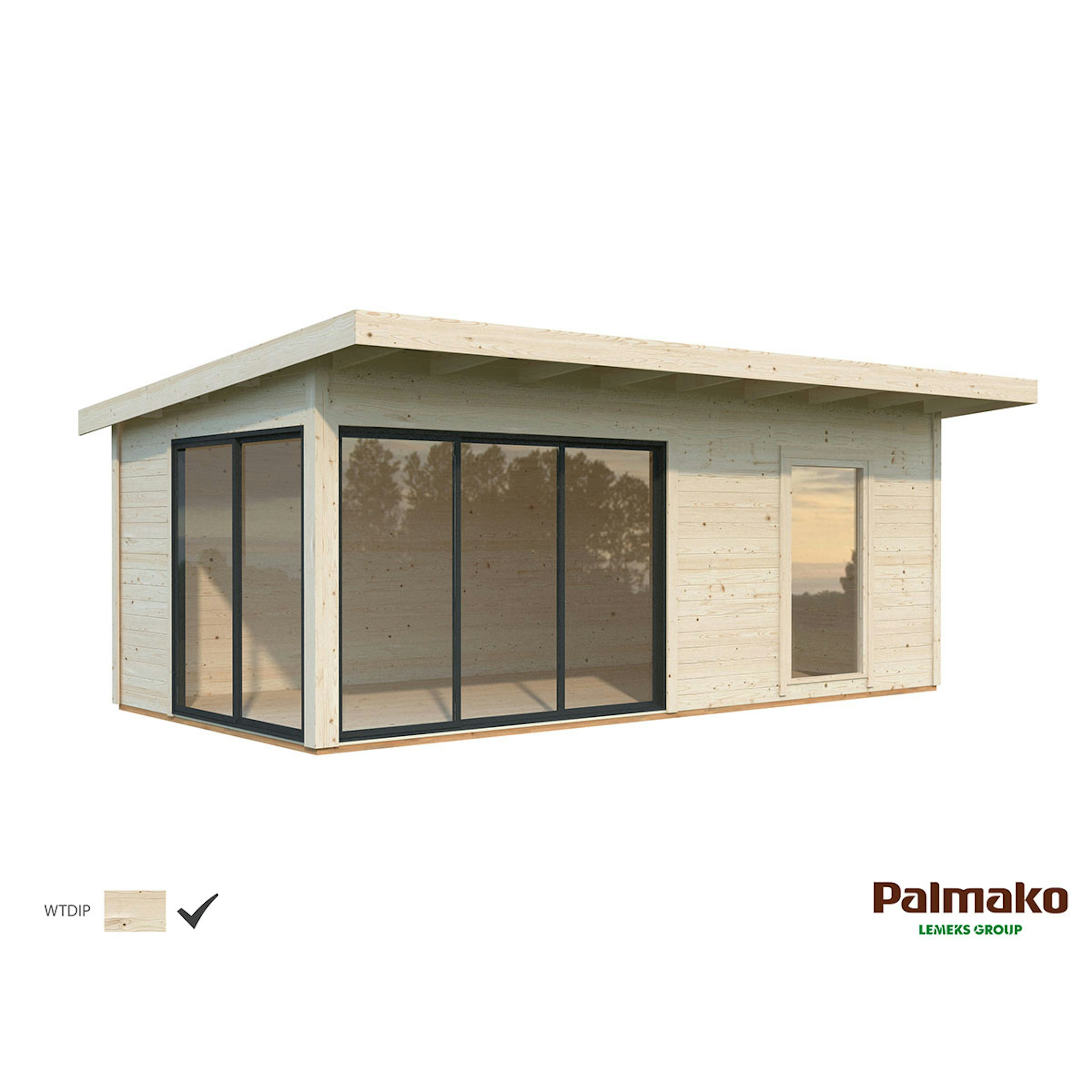 Impregnerad transparent