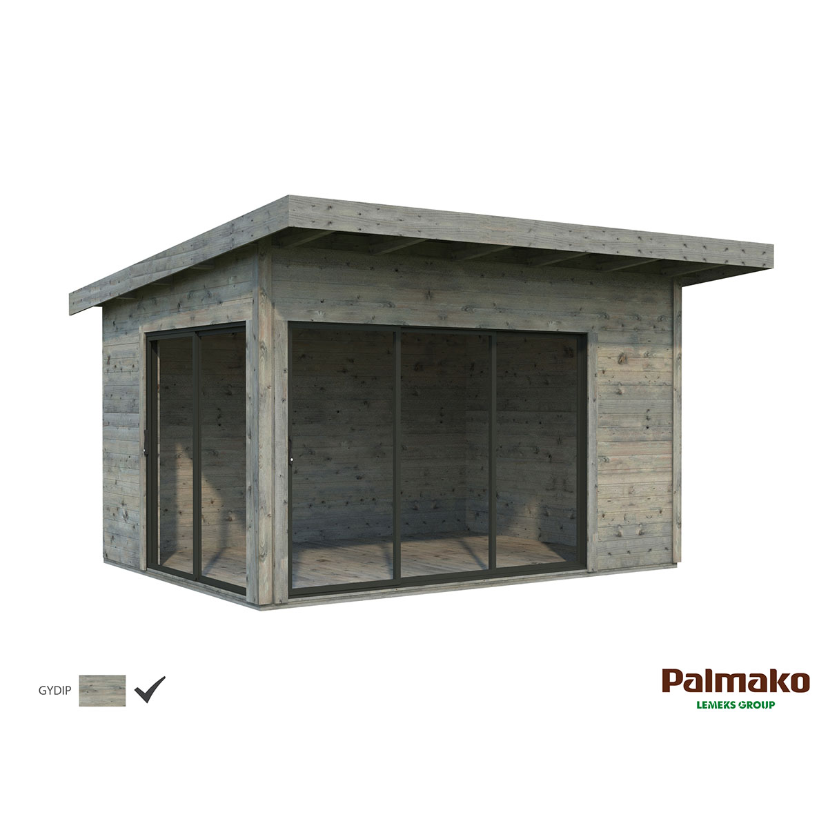 Stuga Palmako Andrea 11,7 m2 (inv. 11,2 m2)