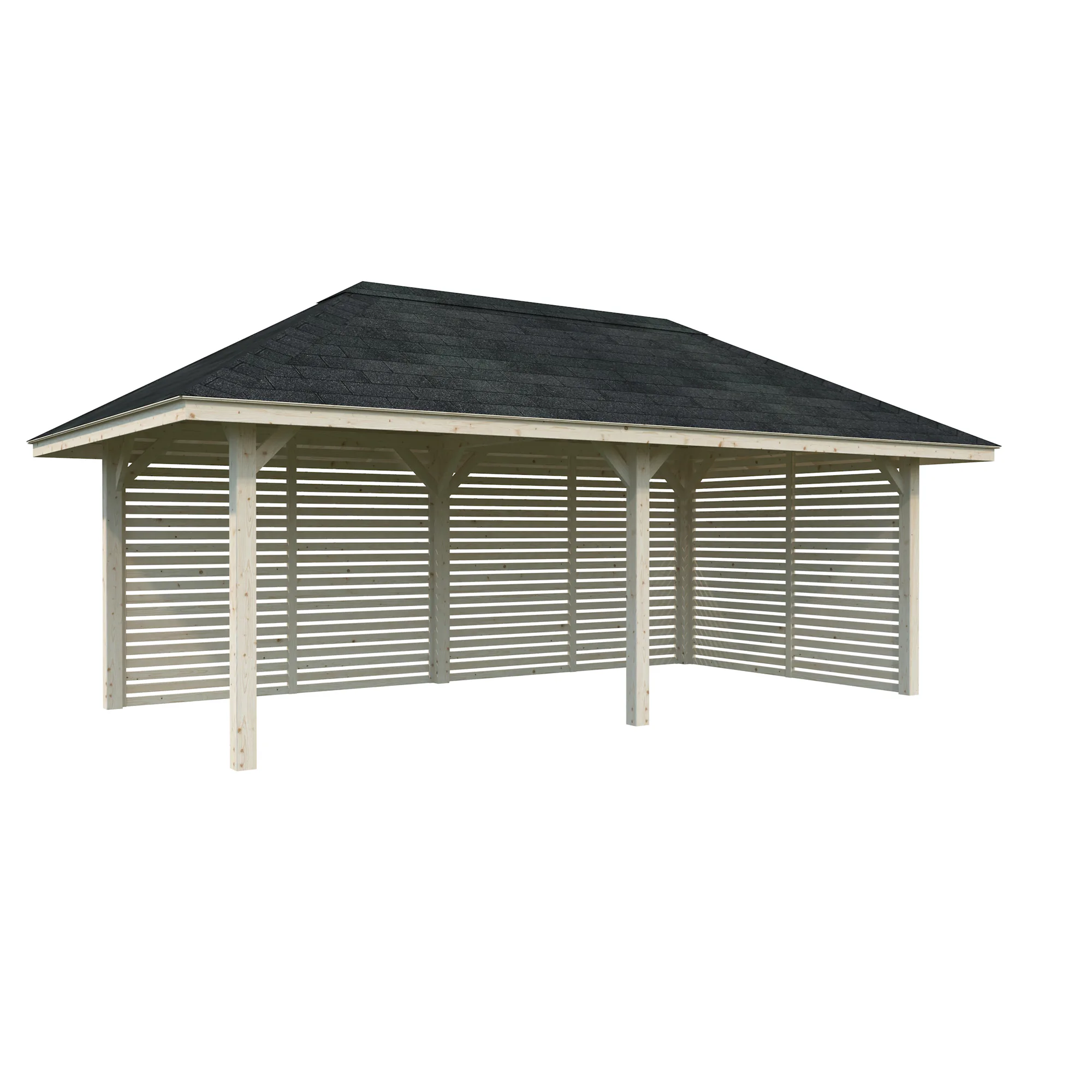 Paviljong Palmako Bianca 16,6 m2 Set 109