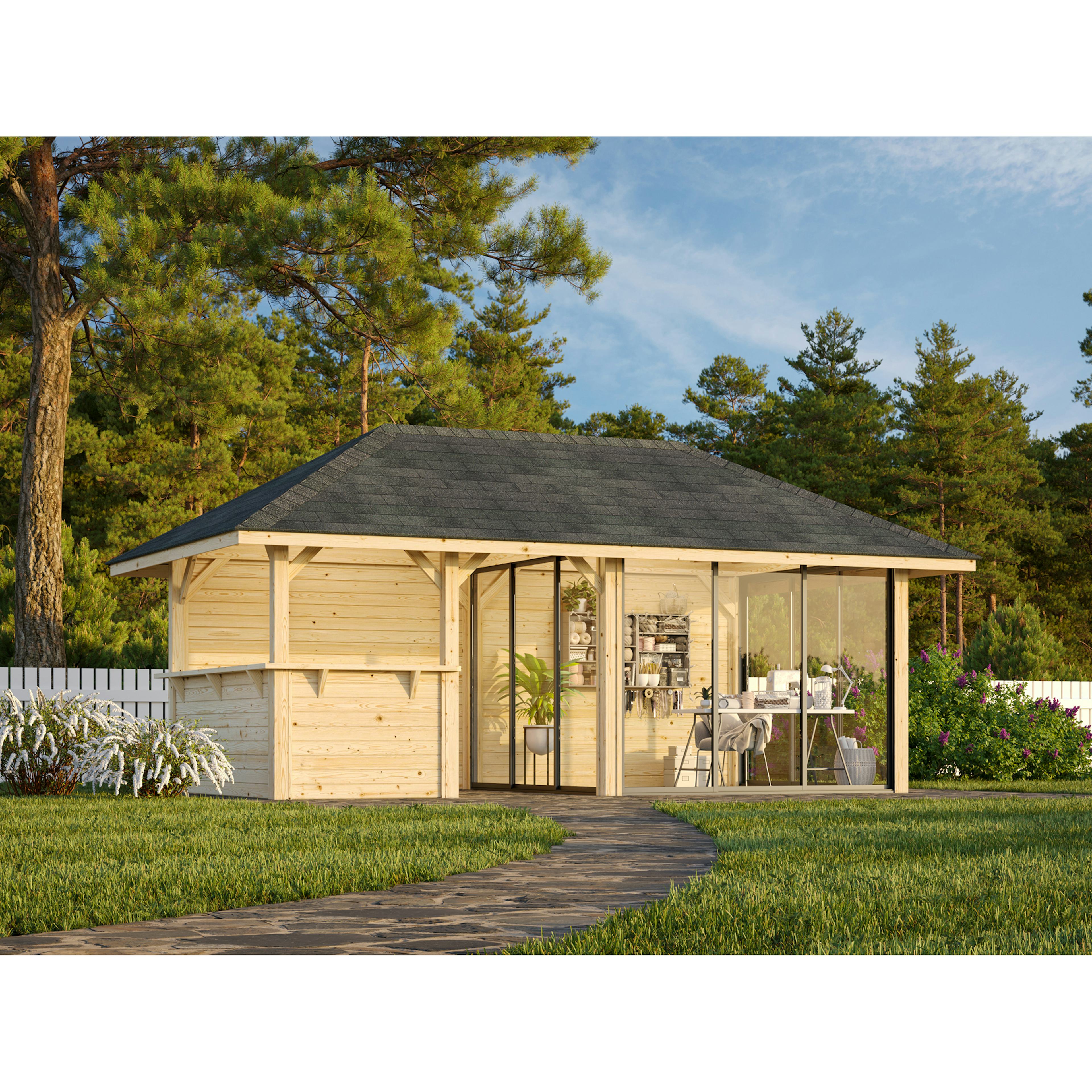 Uterum Palmako Bianca 16,6 m2 Set 208 Slide