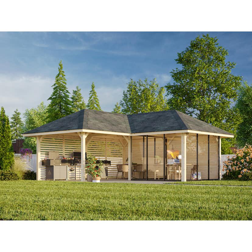 Uterum Palmako Bianca 24,9 m2 Set 211 Slide