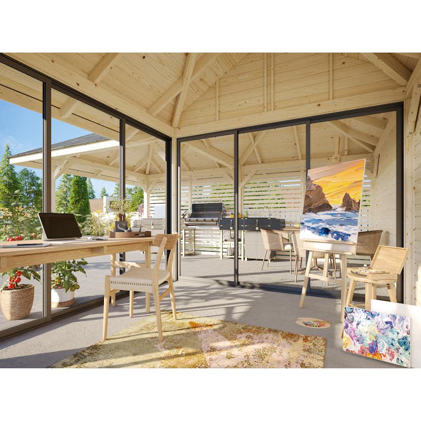 Uterum Palmako Bianca 24,9 m2 Set 211 Slide