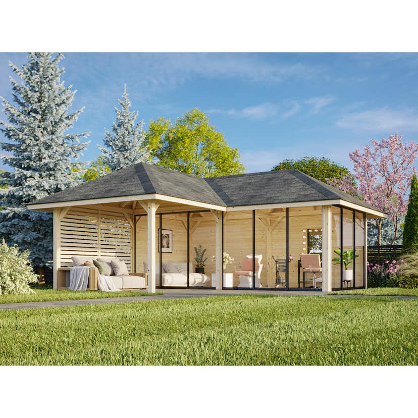 Uterum Palmako Bianca 24,9 m2 Set 214 Slide