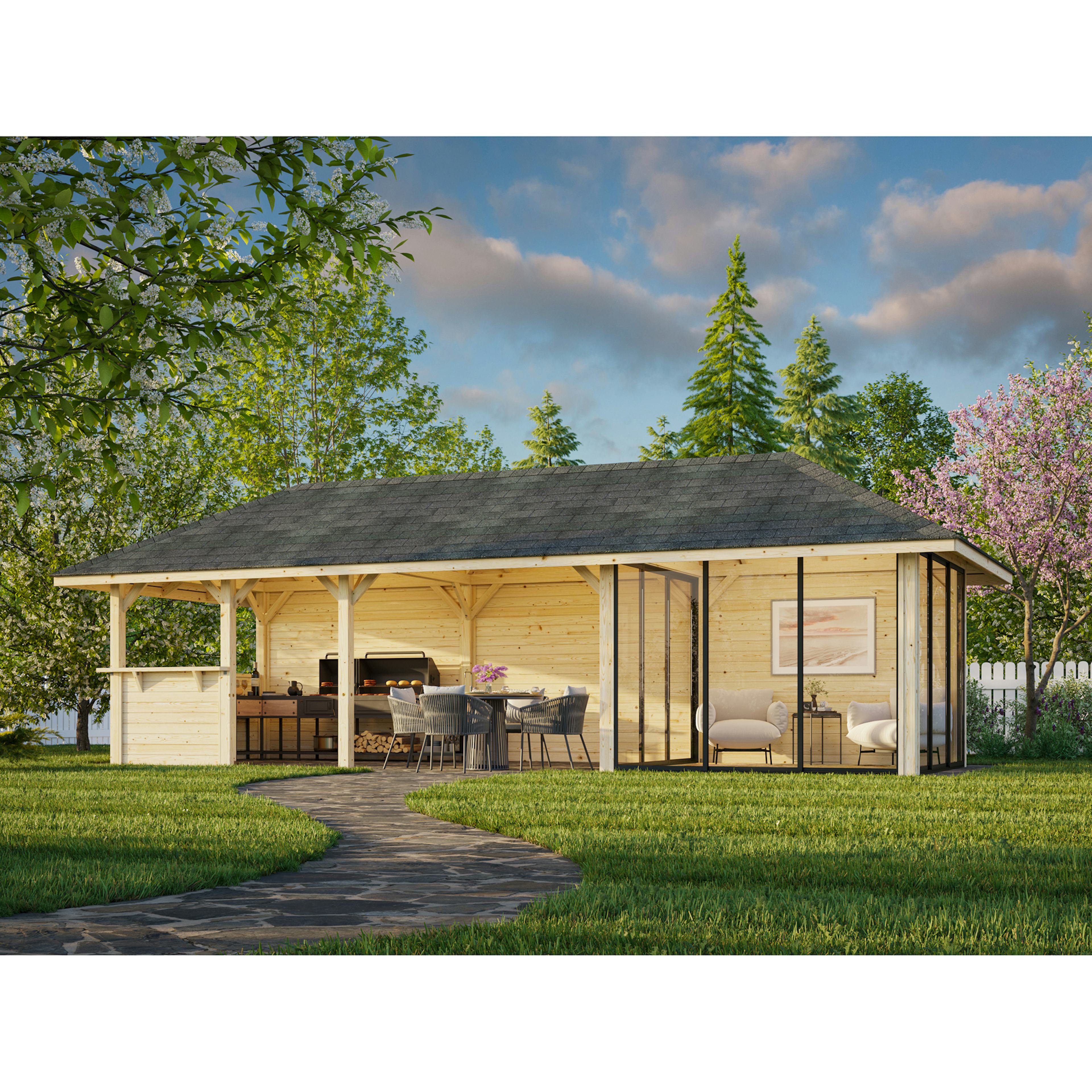 Uterum Palmako Bianca 24,9 m2 Set 216 Slide