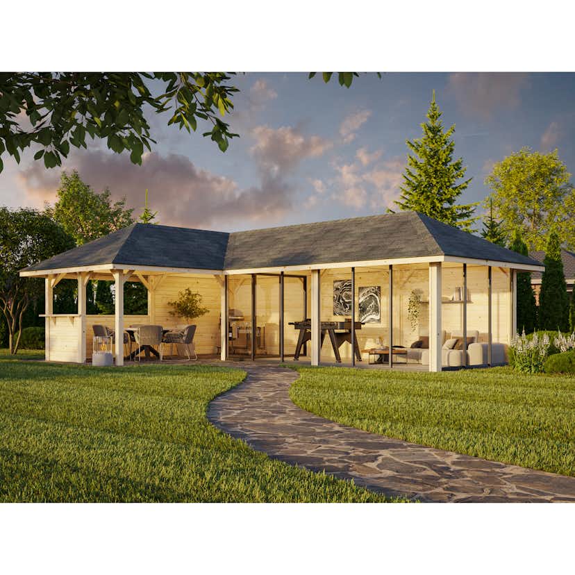 Uterum Palmako Bianca 33,2 m2 Set 221 Slide