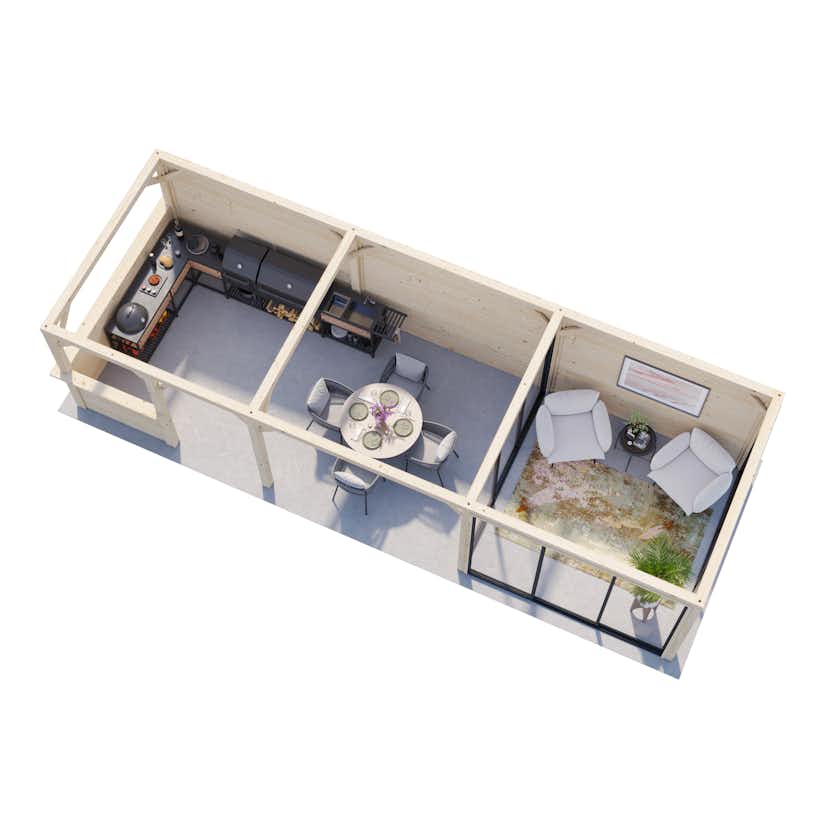 Uterum Palmako Lenna 24,9 m2 Set 716 Slide Plus