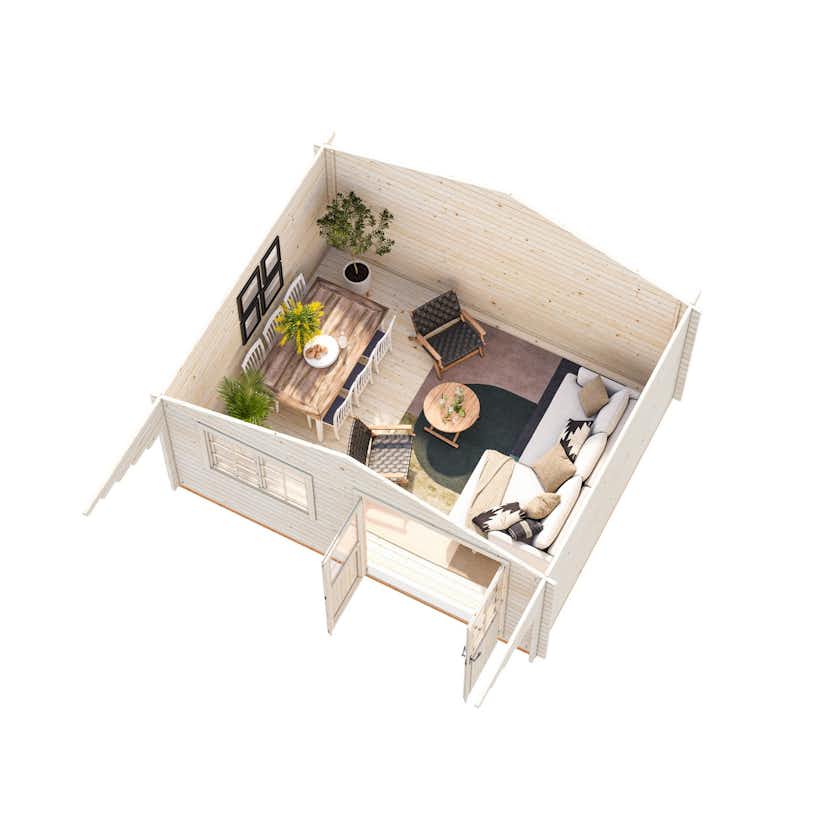 Stuga Palmako Sally 19,9 m2