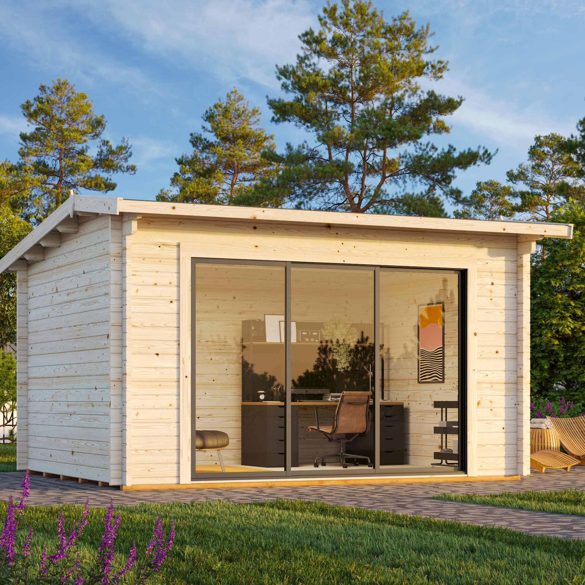 Stuga Palmako Ines 11,7 m2 (inv. 11,1 m2)