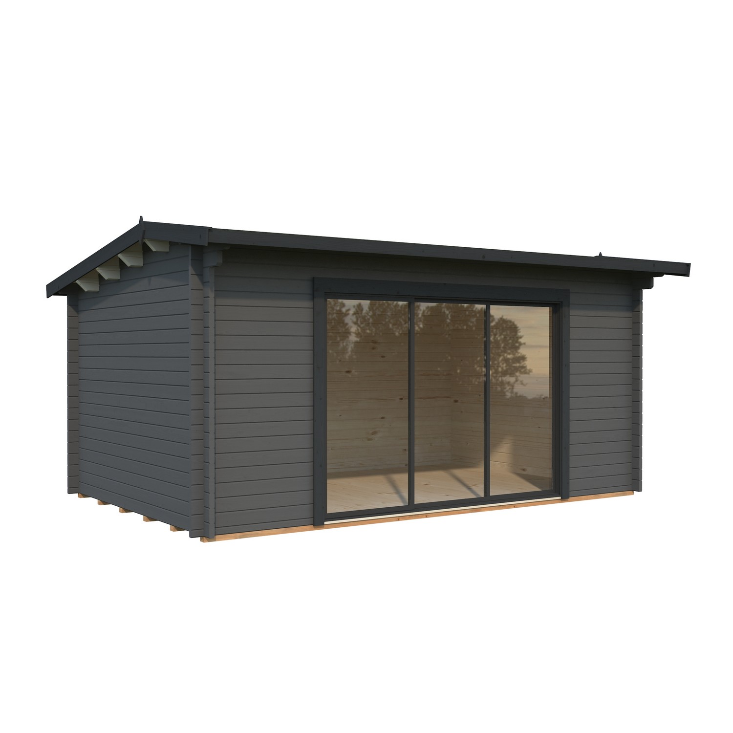 Stuga Palmako Ines 14,4 m2 (inv. 13,7 m2)