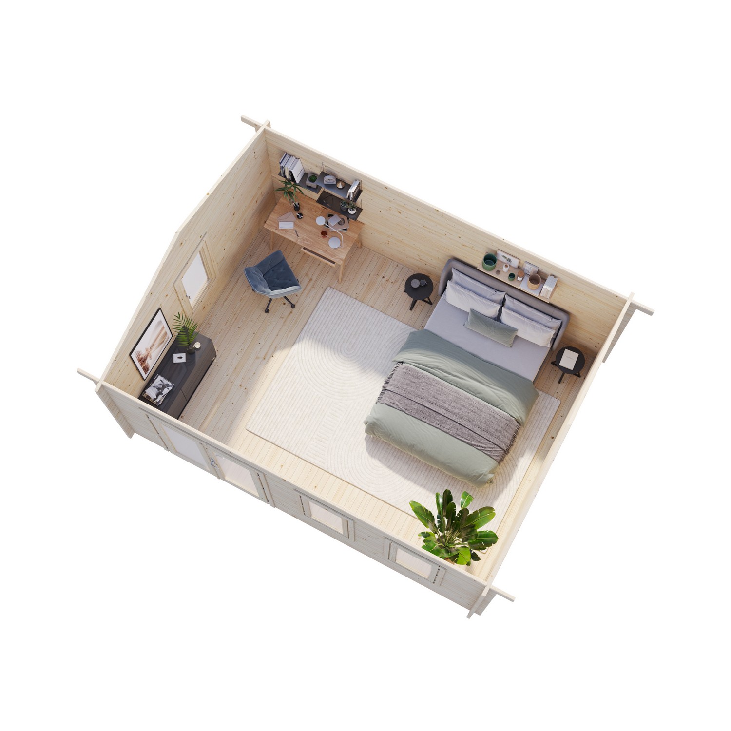 Stuga Palmako Iris 19,9 m2