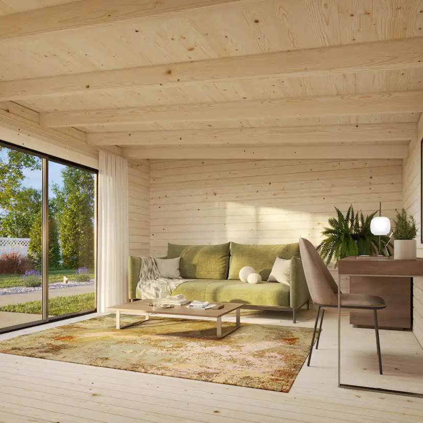 Stuga Palmako Lea 20,1 m2 (inv. 19,4 m2)