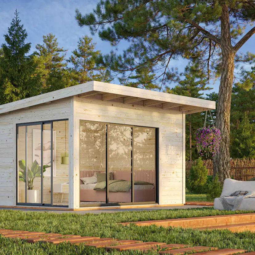 Stuga Palmako Andrea 11,7 m2 (inv. 11,2 m2)