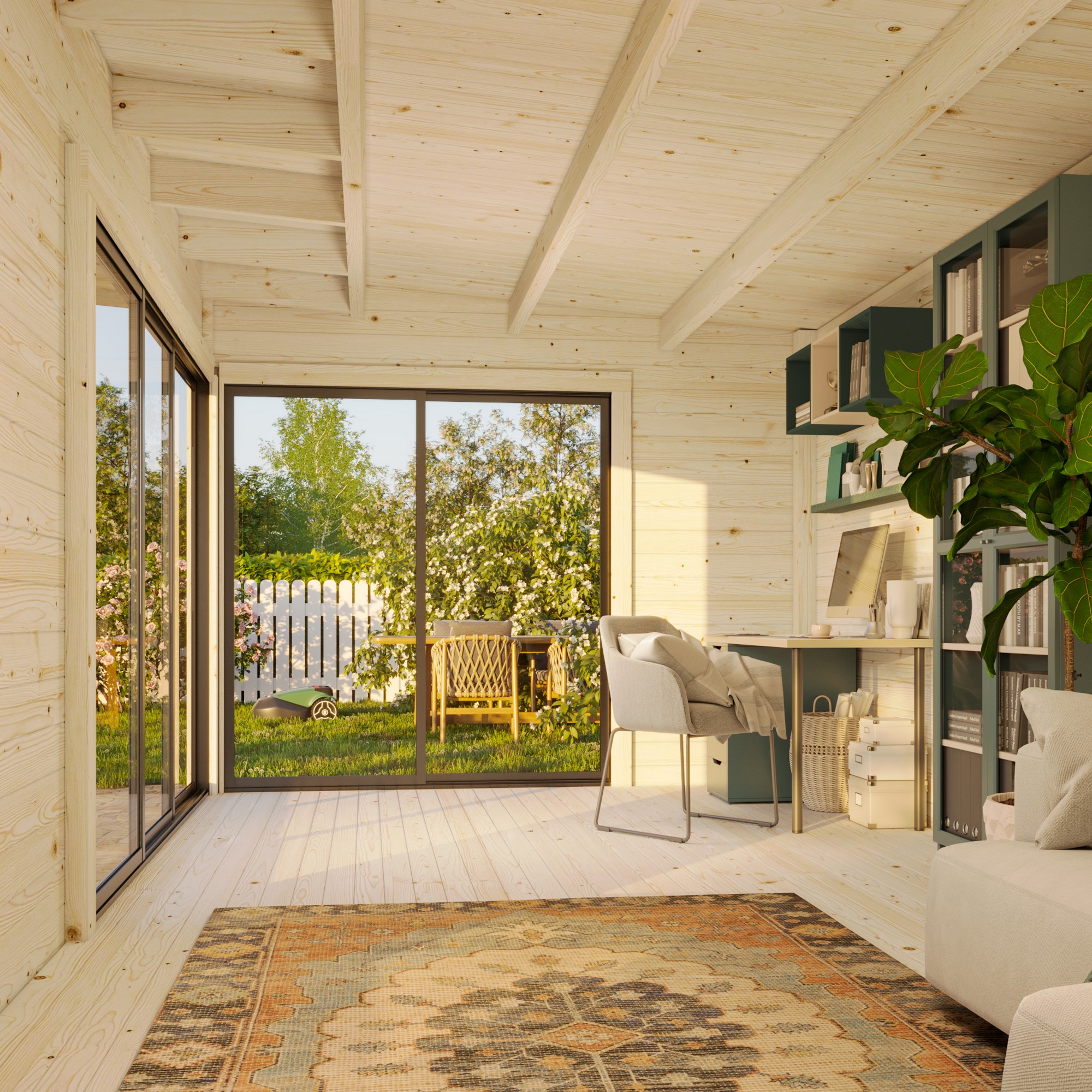 Stuga Palmako Andrea 17,9 m2 (inv. 17,1 m2)