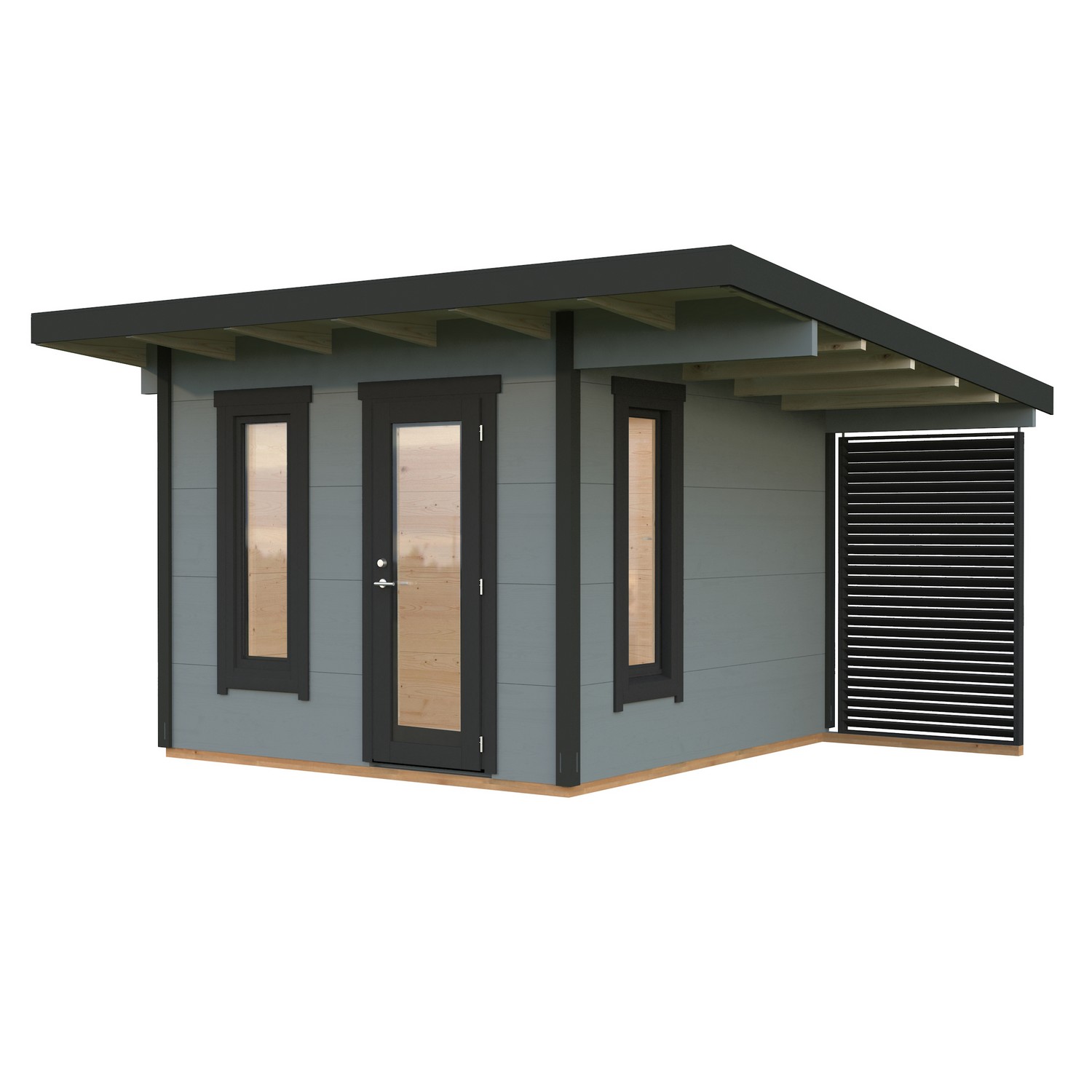 Trädgårdshus Palmako Grace 8,7+4,1 m2