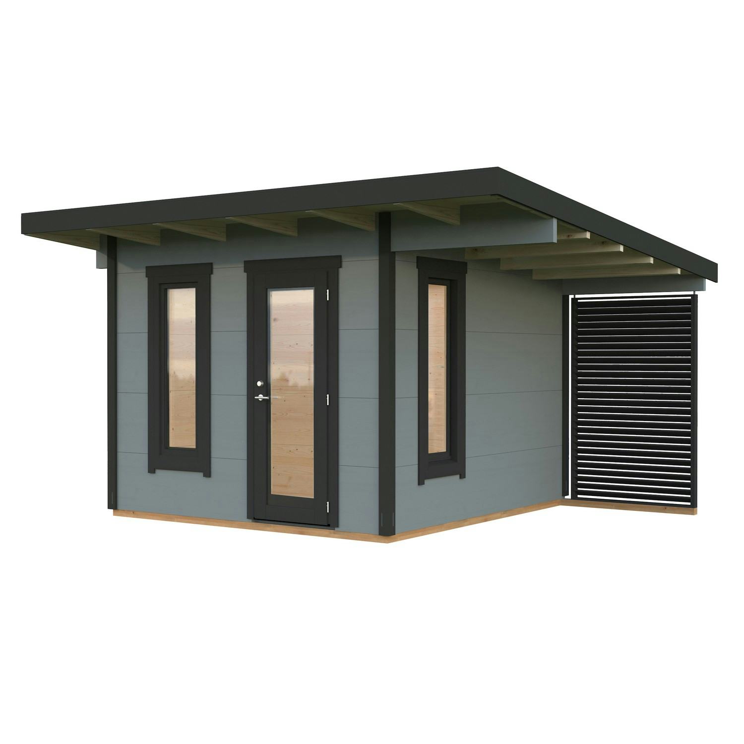 Trädgårdshus Palmako Grace 8,7+4,1 m2