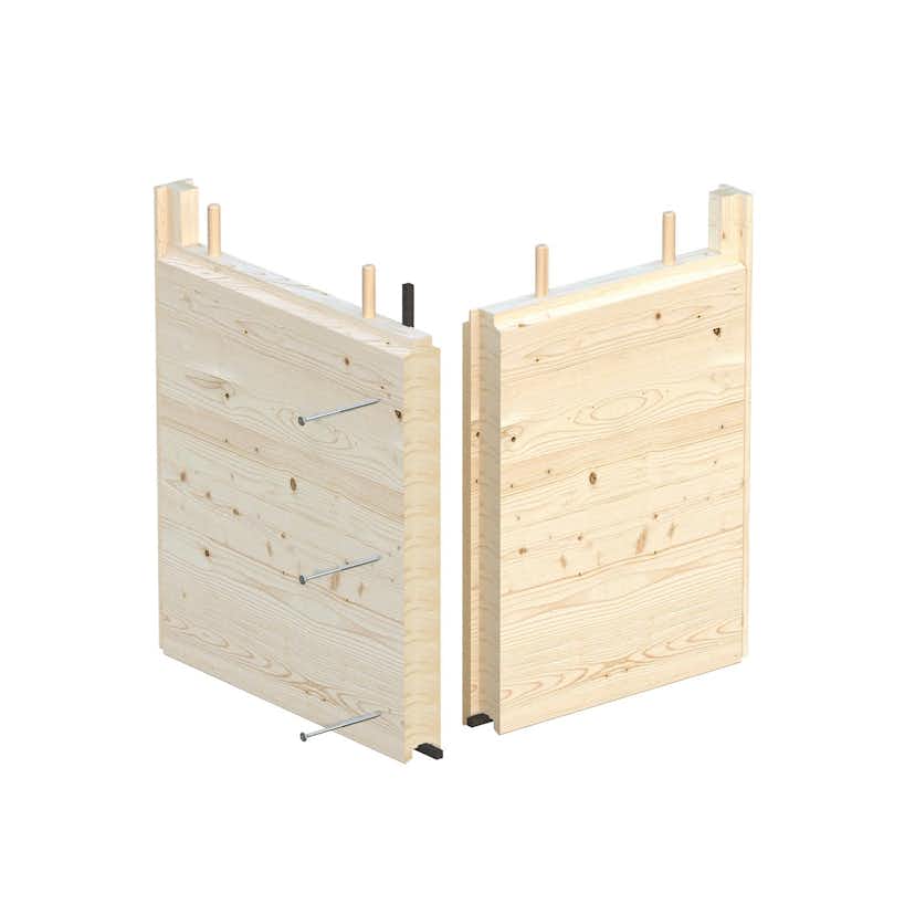 Trädgårdshus Palmako Grace 8,7+4,1 m2