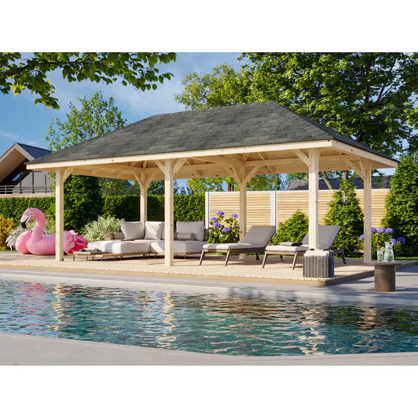 Stuga Palmako Bianca 16,6 m2