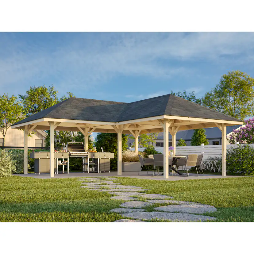 Stuga Palmako Bianca 24,9 m2