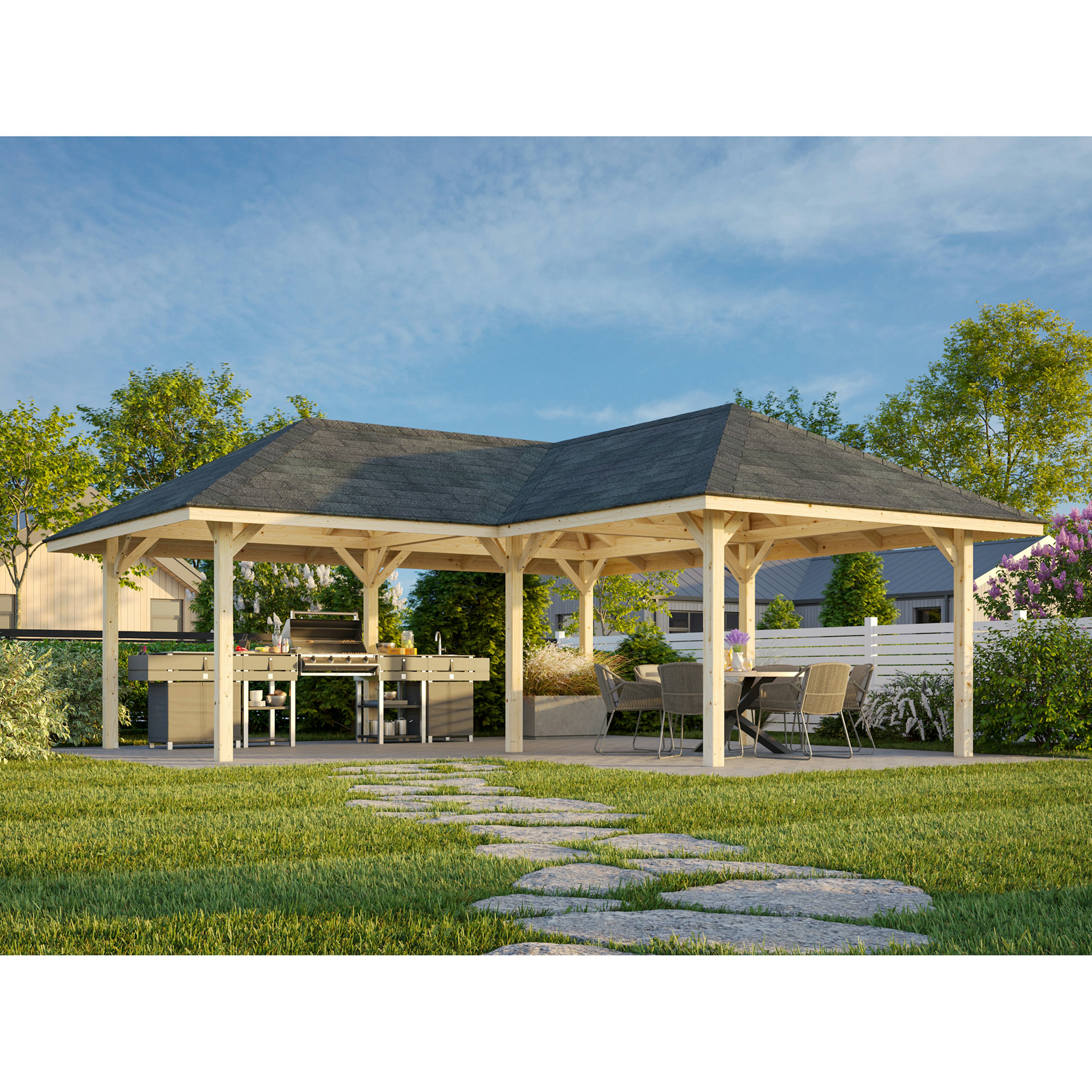 Stuga Palmako Bianca 24,9 m2