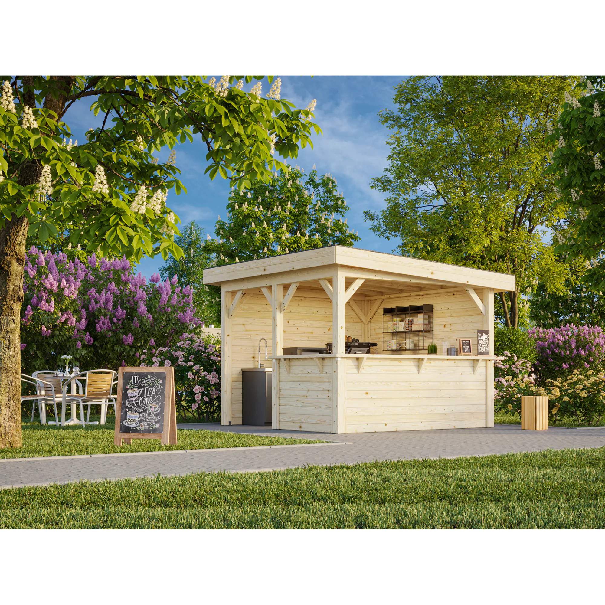 Paviljong Palmako Lenna 8,3 m2 Set 303