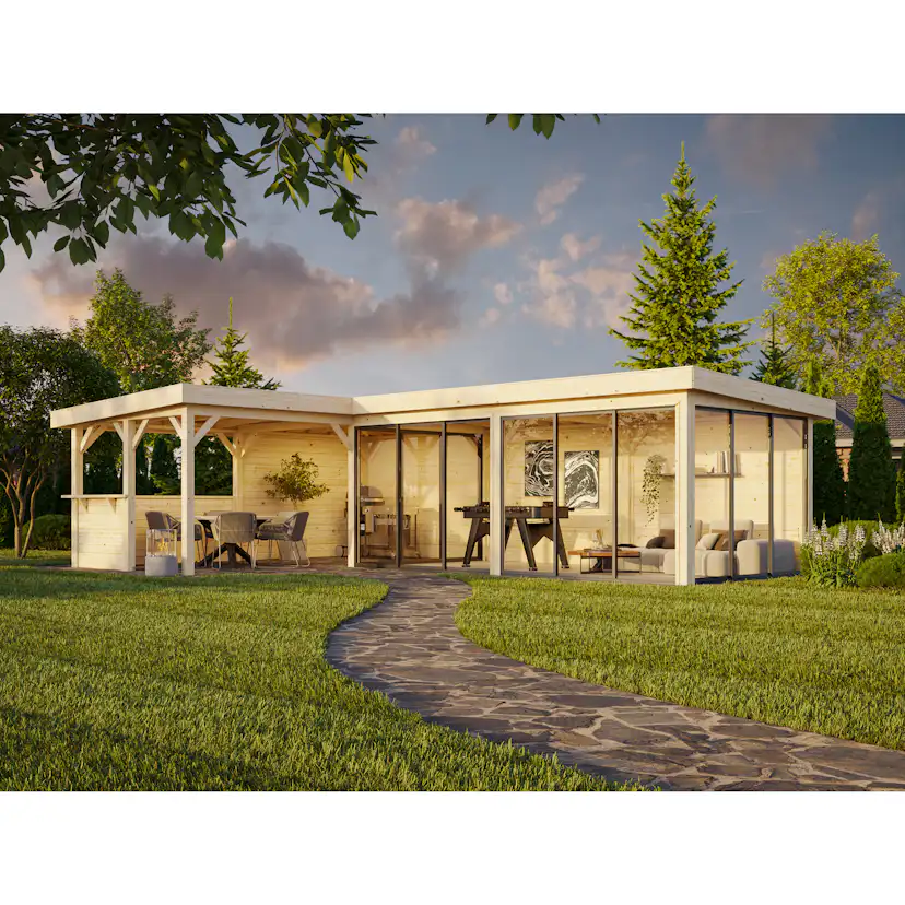 Uterum Palmako Lenna 33,2 m2 Set 421 Slide