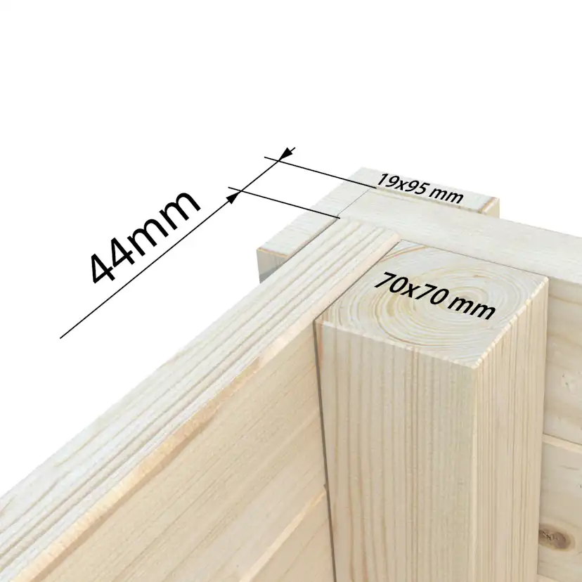 Stuga Palmako Amanda 11,7 m2