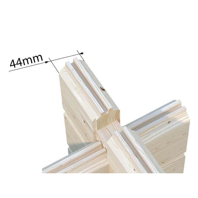 Stuga Palmako Claudia 14,9 m2