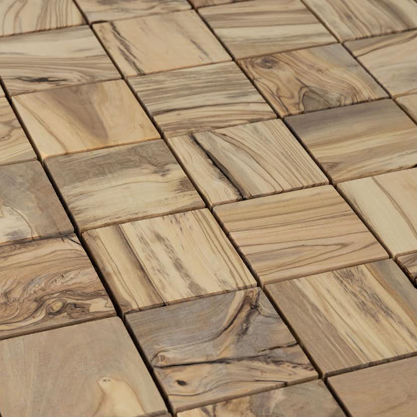 Väggpanel Emotionwood Square 70 Oliv