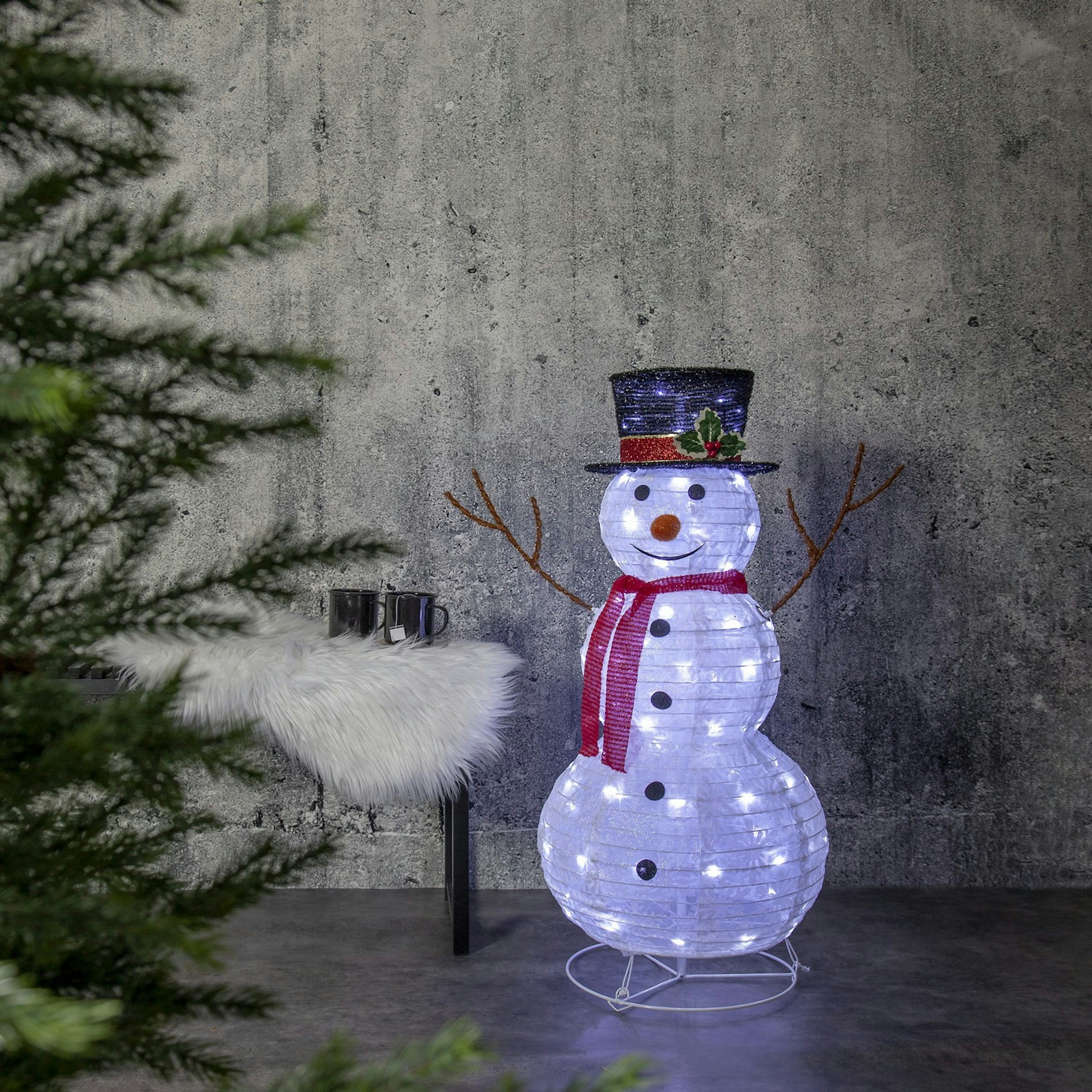 Utomhusdekoration Star Trading Tecidy Snög LV