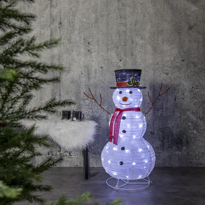 Utomhusdekoration Star Trading Tecidy Snög LV