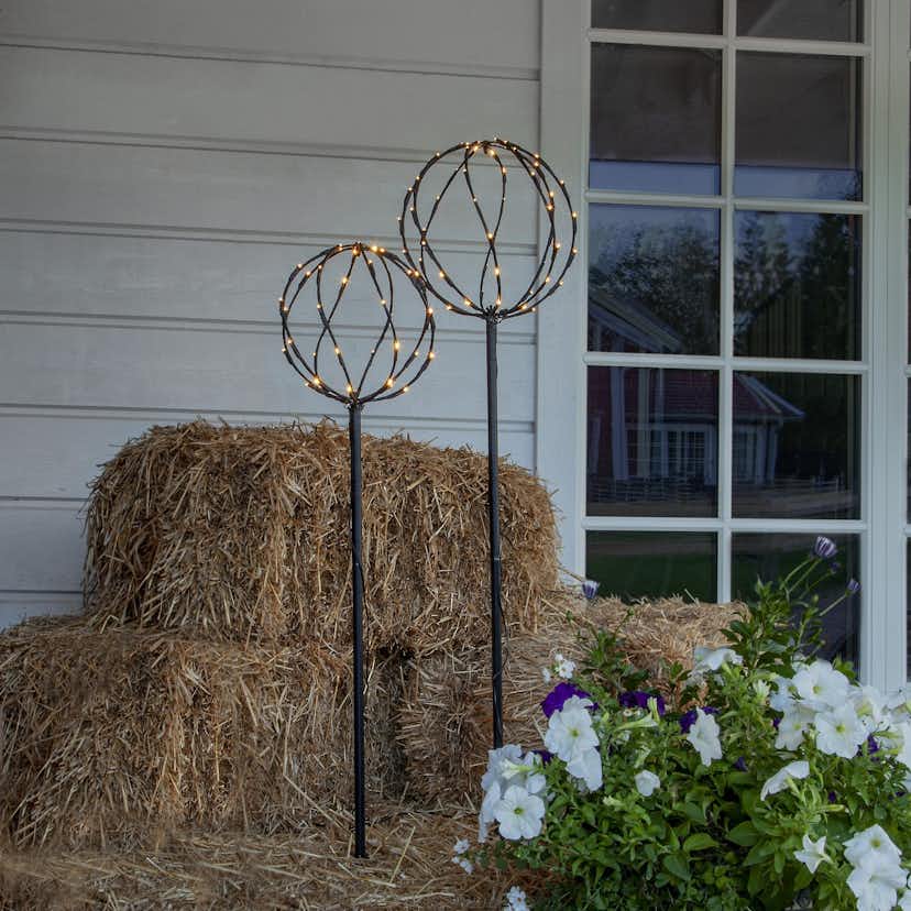 Utomhusdekoration Star Trading Sphere Klot 2st LV