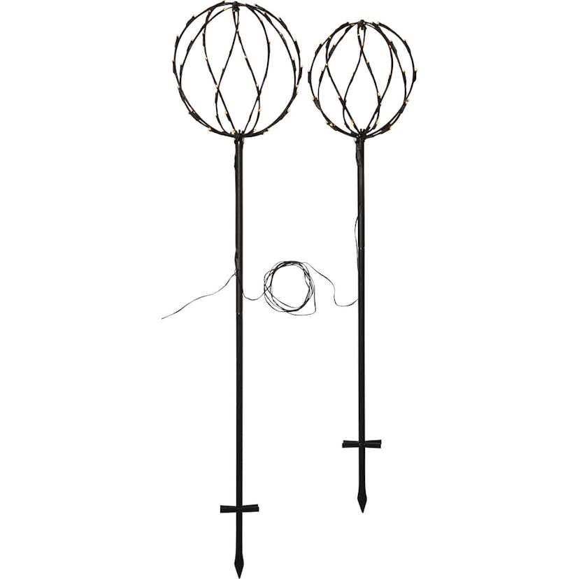 Utomhusdekoration Star Trading Sphere Klot 2st LV