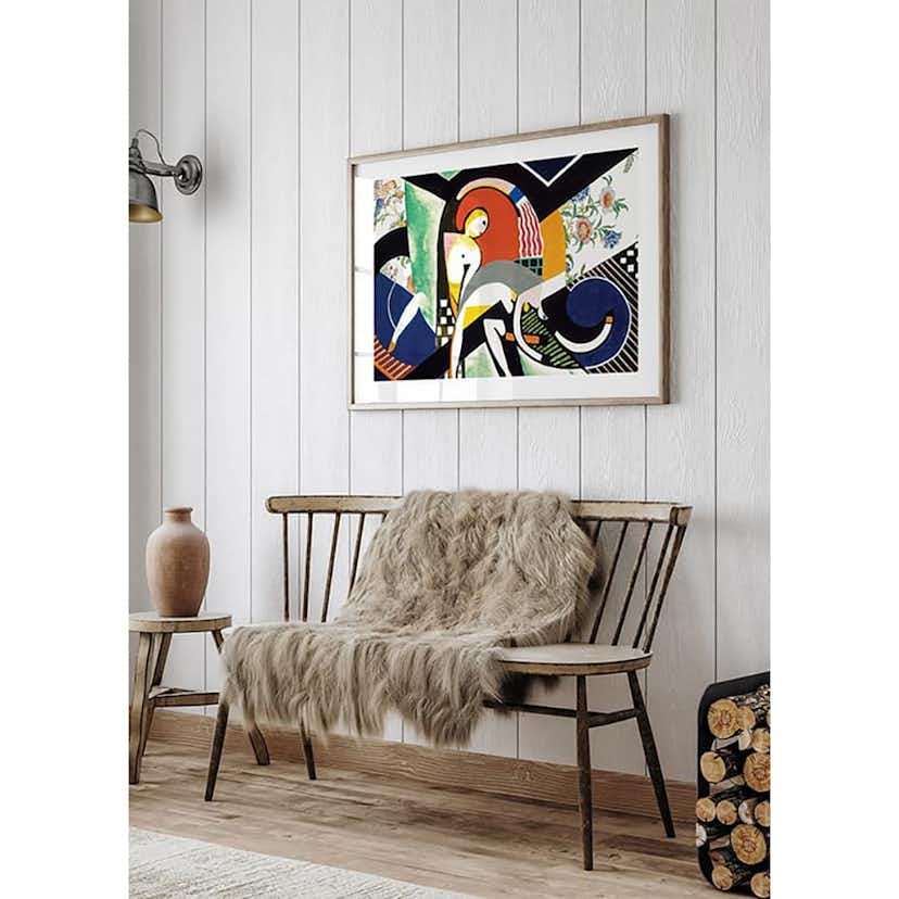 Poster Gallerix The Thundershower By H. Lyman Sayen