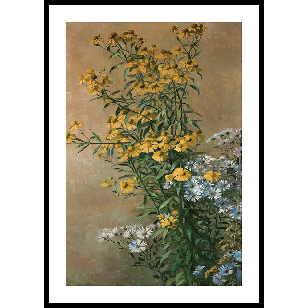 Poster Gallerix Fall Flowers By Gunnar Gunnarsson Wennerberg