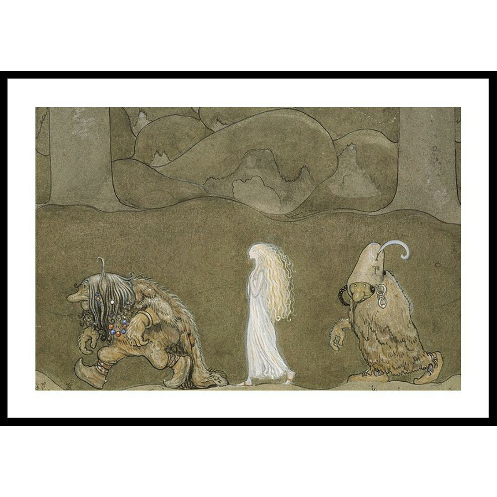 Poster Gallerix The Princess And The Troll By John Bauer