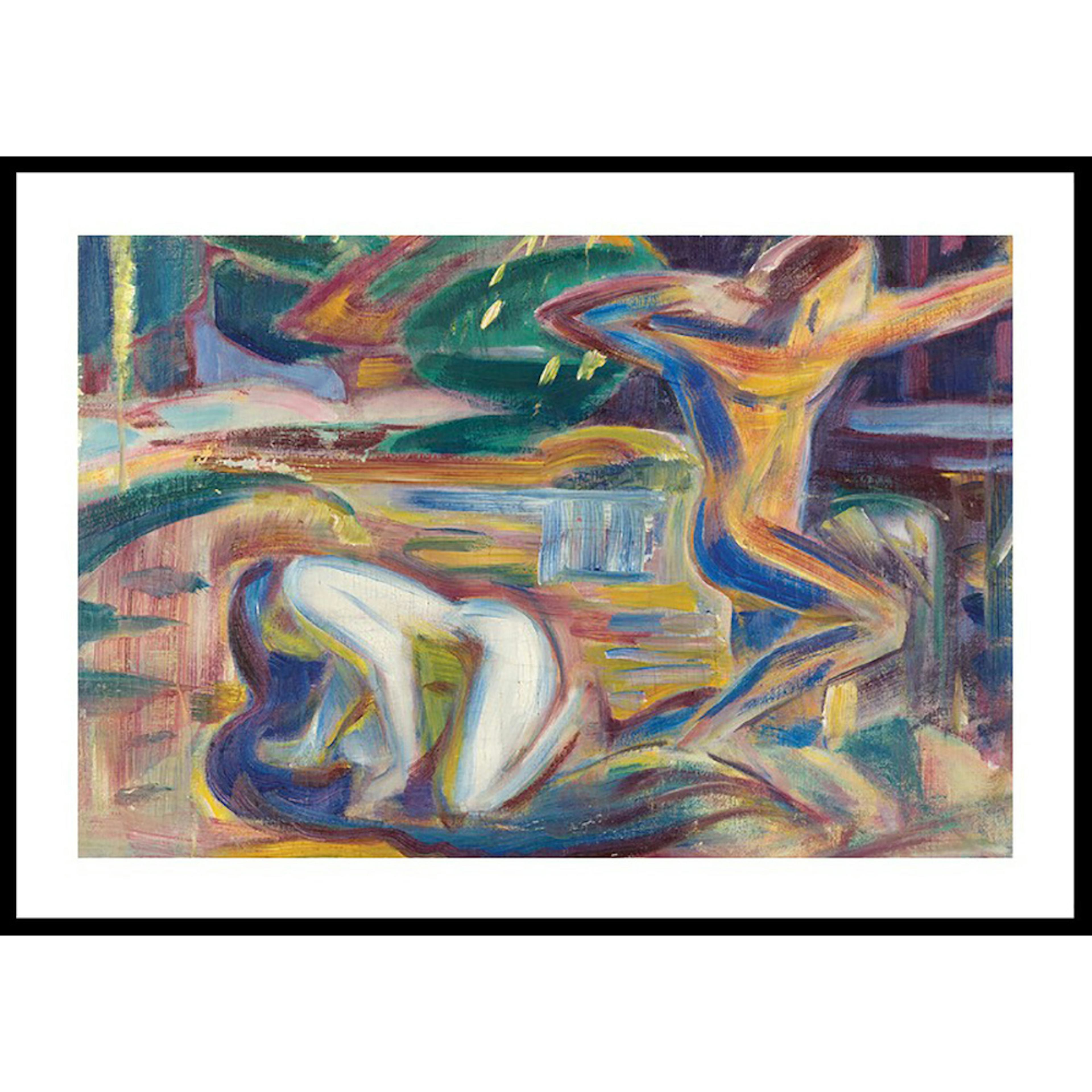 Poster Gallerix Pre-study for the War By J.A.G. Acke