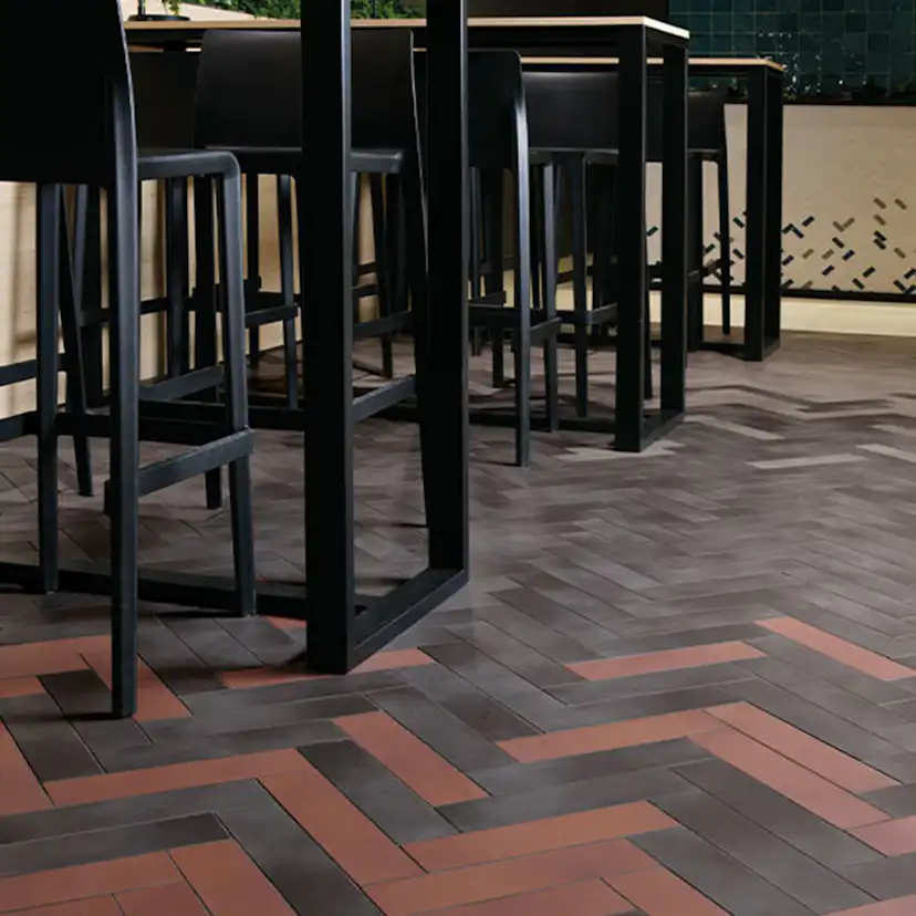 Klinker Arredo Detroit Carbon Svart 7x30 cm