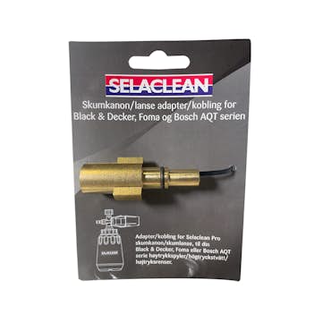 Högtryckskoppling Selaclean För Black & Decker/Foma/Bosch AQT serien 1/4 tum inv