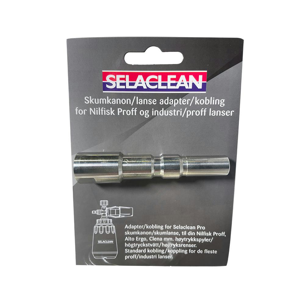 Högtryckskoppling Selaclean För Nilfisk Proffs & Industri/Proff-lansar Okq8 Tvätthall 1/4 tum inv
