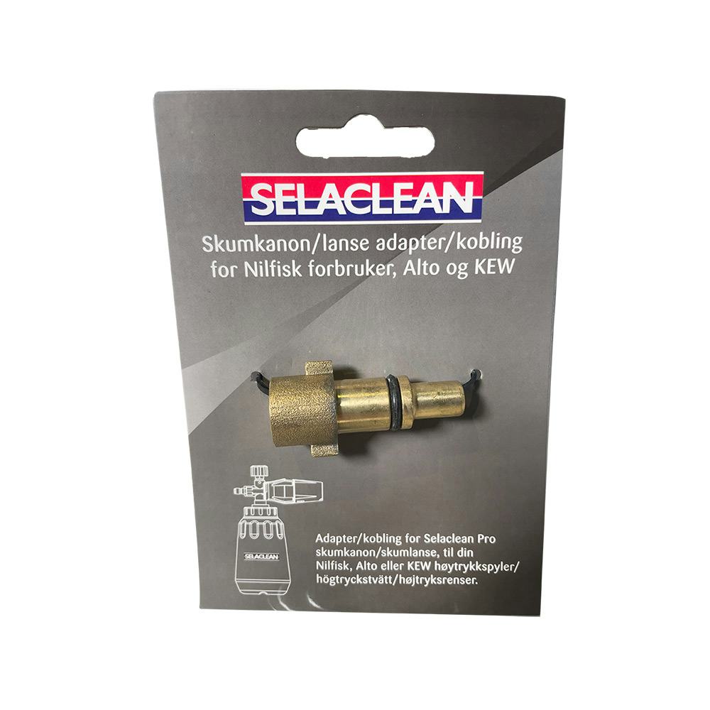 Högtryckskoppling Selaclean För Nilfisk Hobby/KEW/Alto 1/4 tum inv