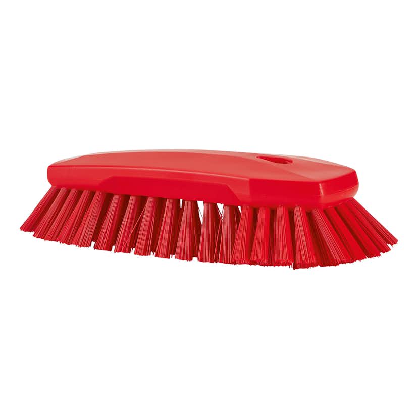 Handborste Vikan Handborste Mycket Hård XL Röd 240 mm