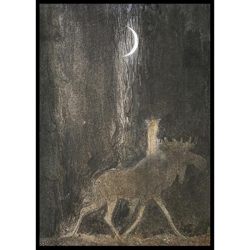 Poster Gallerix Tuvstarr och Skutt By John Bauer