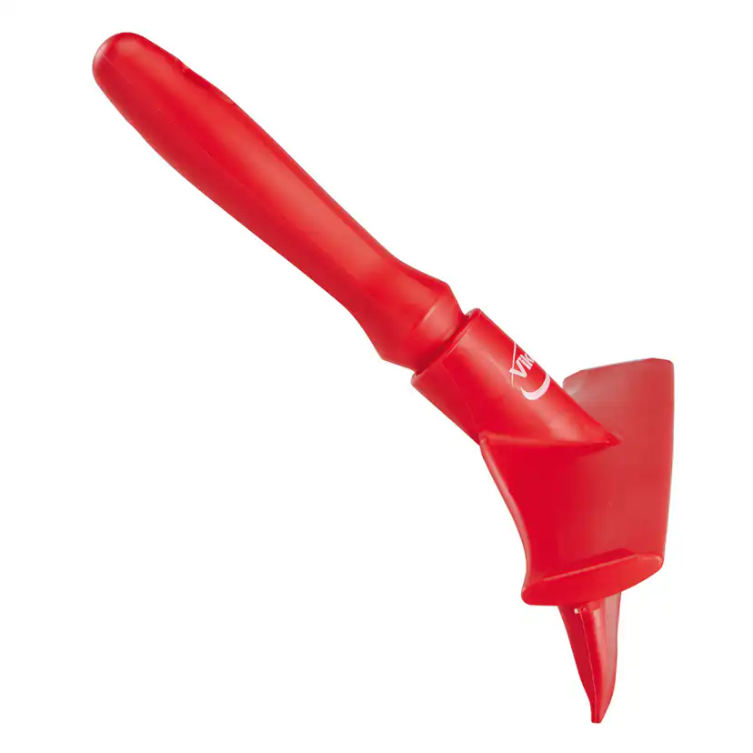 Handskrapa Vikan Ultrahygieniskt m/Miniskaft Röd 245 mm