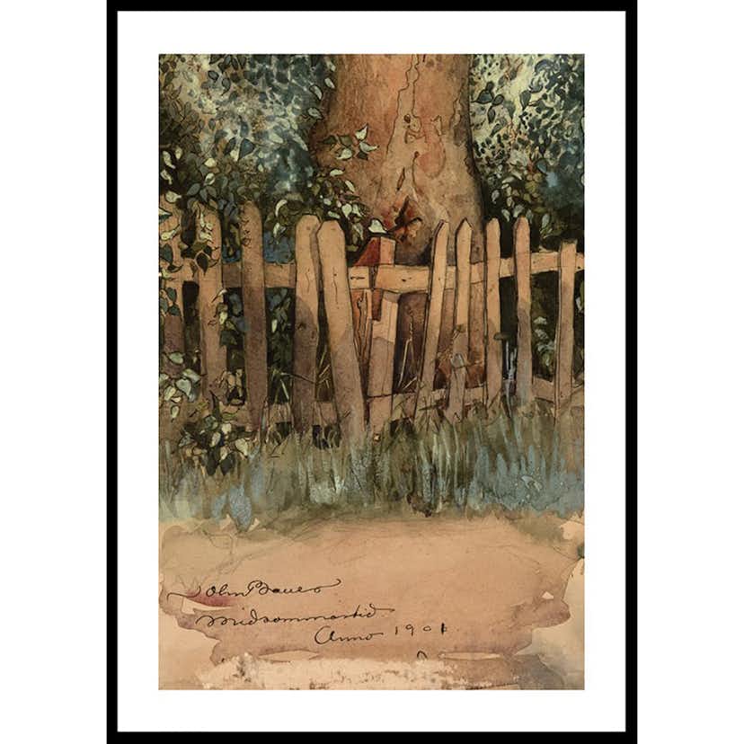 Poster Gallerix Midsommartid By John Bauer