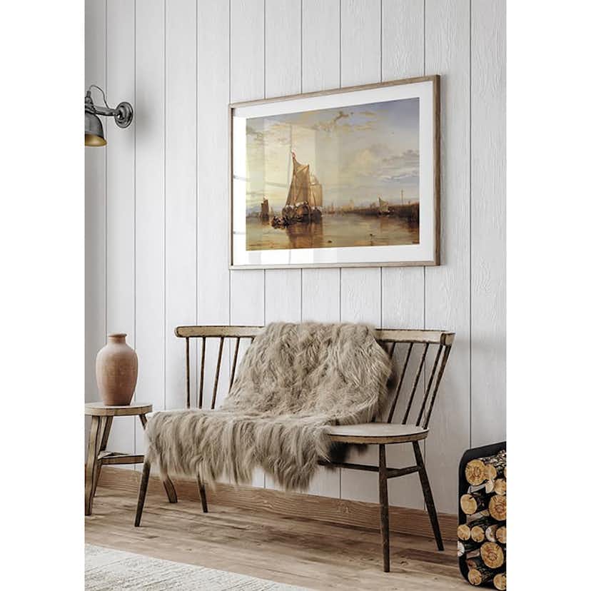 Poster Gallerix Dort Packet-Boat from Rotterdam Becalmed By William Turner