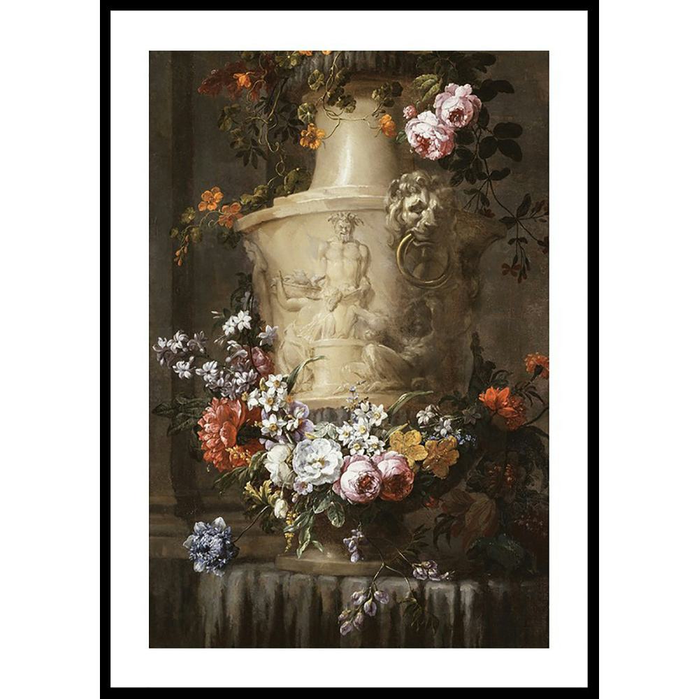 Poster Gallerix A Garland of Flowers By Jean-Baptiste Monnoyer