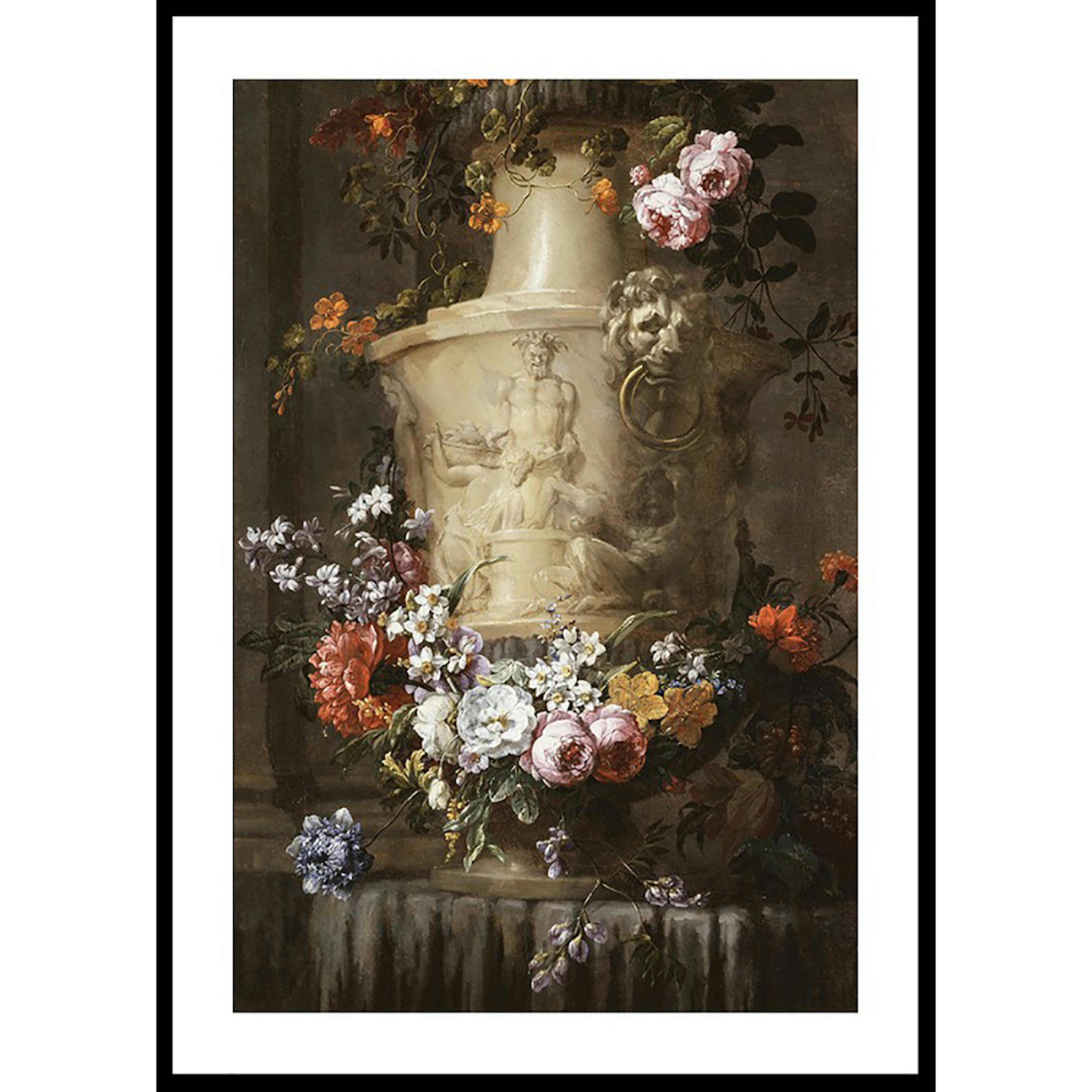 Poster Gallerix A Garland of Flowers By Jean-Baptiste Monnoyer